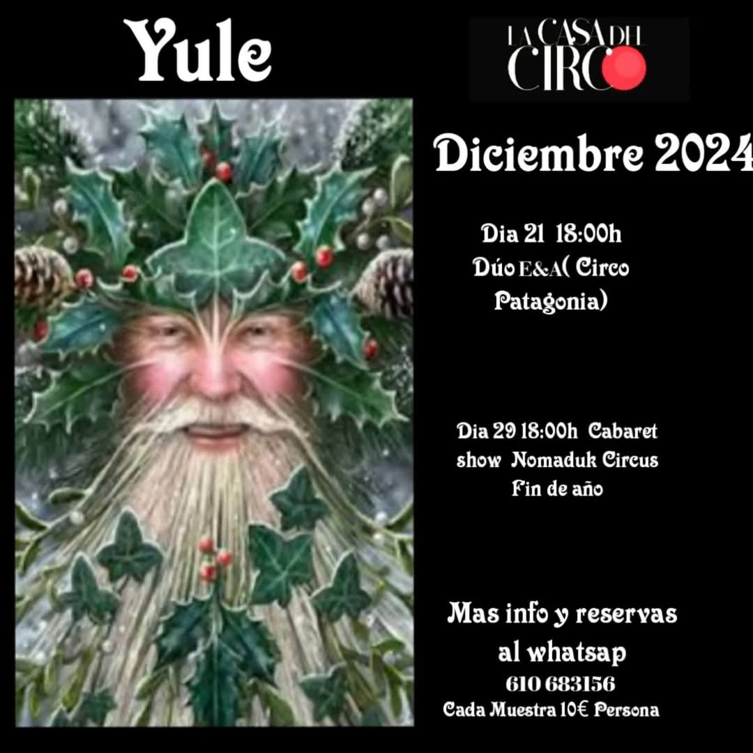 Cartel espectáculo Yule